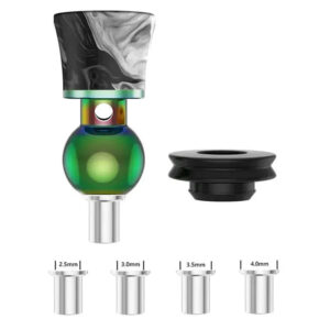 Collections voozr joystick cap,resin, colorful metal cap adapt to peak pro/peak/carta 2 chamber